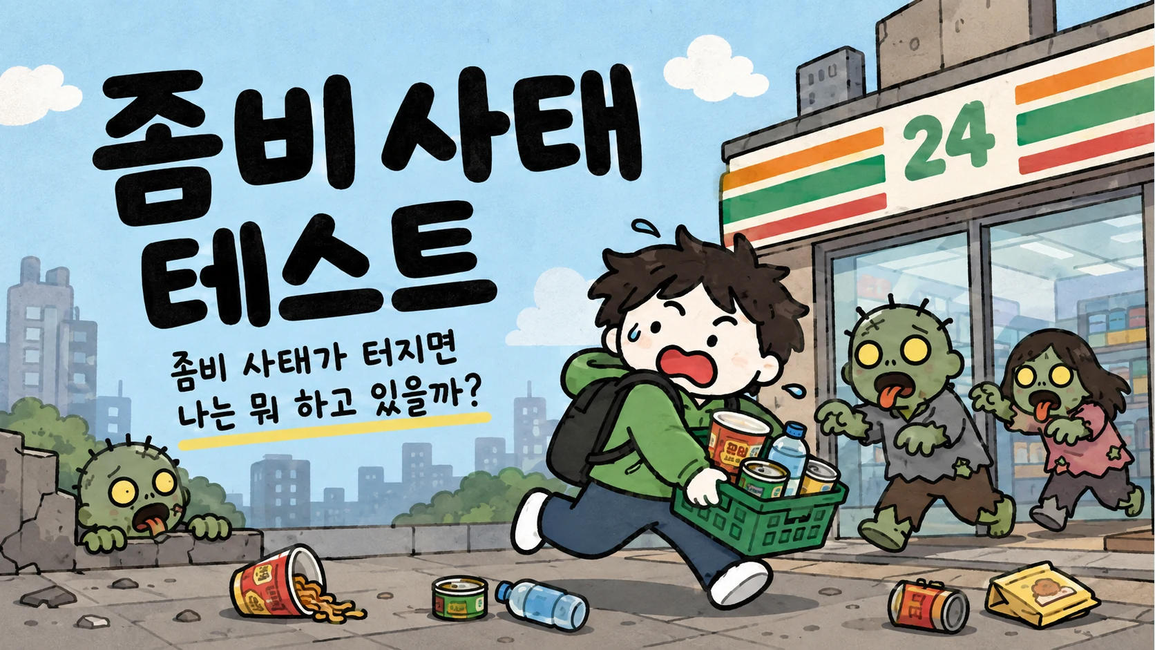 좀비 사태 테스트 대표 이미지